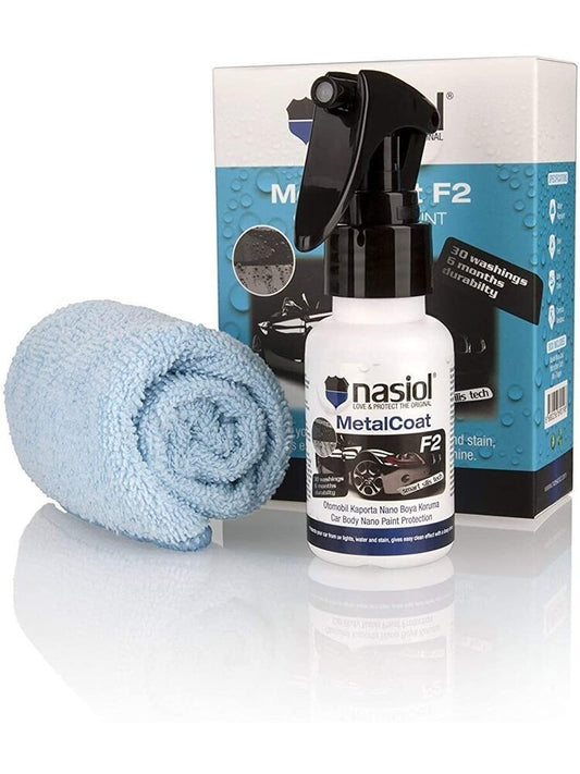 NASIOL METALCOAT F2 – GREITO PADENGIMO KERAMIKINĖ NANODANGA - danga mašinai - nano danga automobilio kėbului