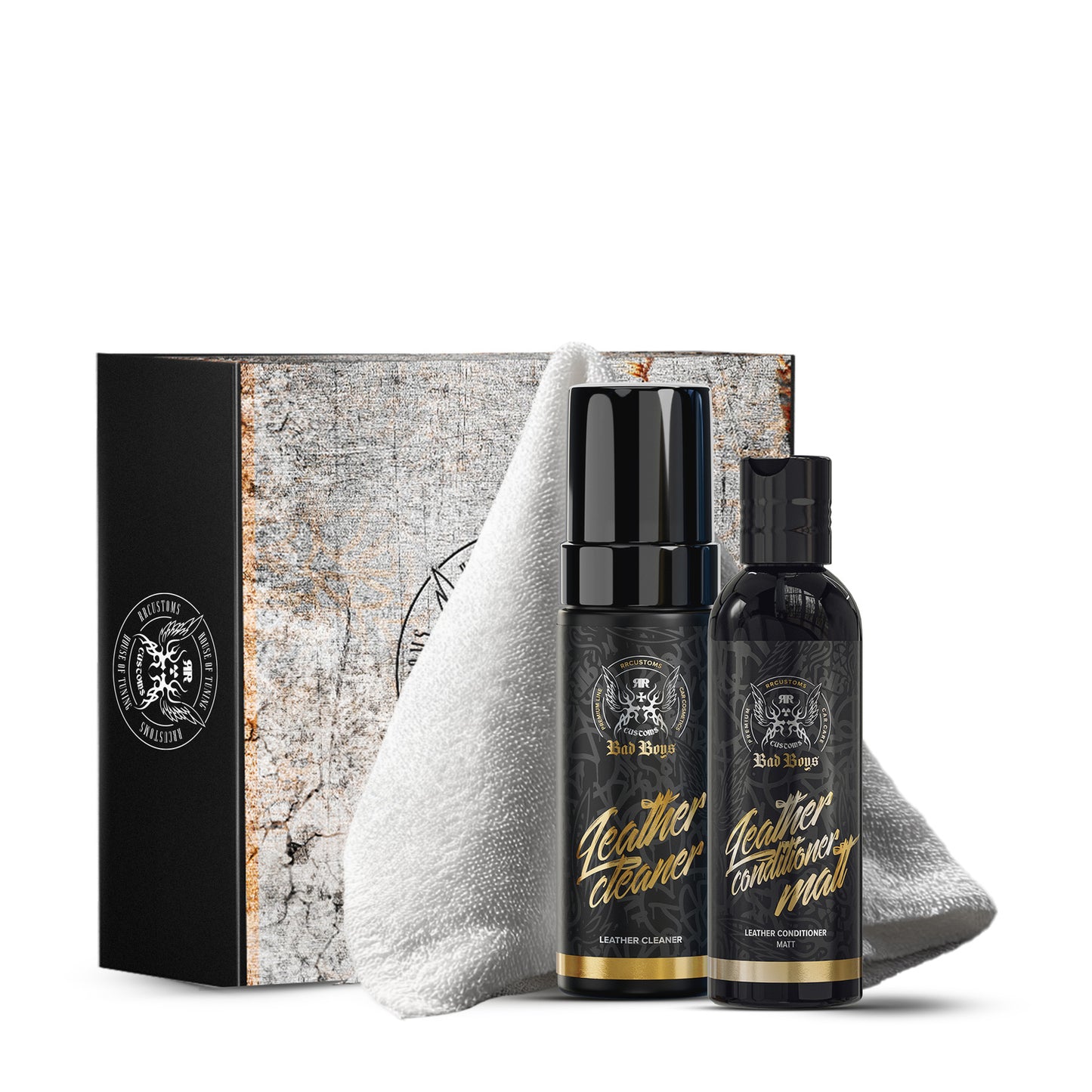 BAD BOYS Car Waxing Gift Set