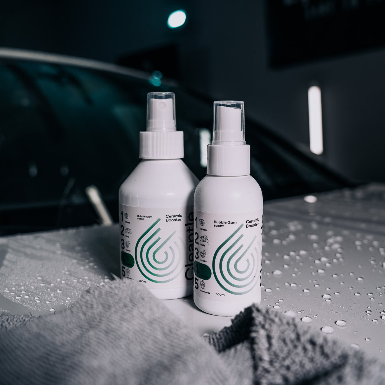 Cleantle Ceramic Booster - keramikinių dangų atnaujinimo priemonė - nano dangos - apsauginės dangos dengimas