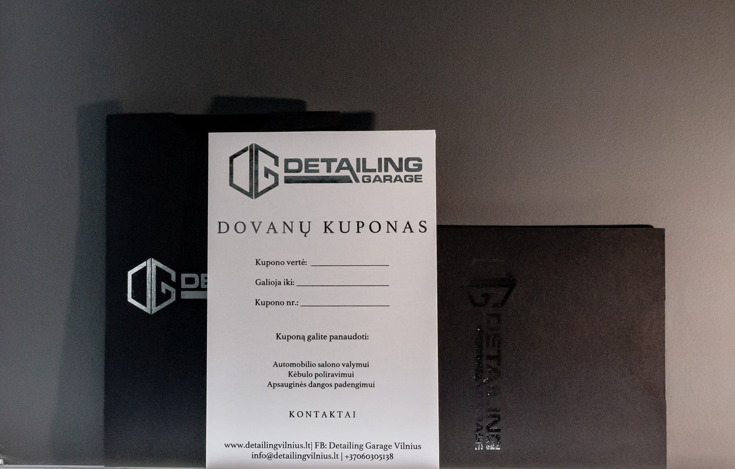 Paslaugų dovanų kuponai