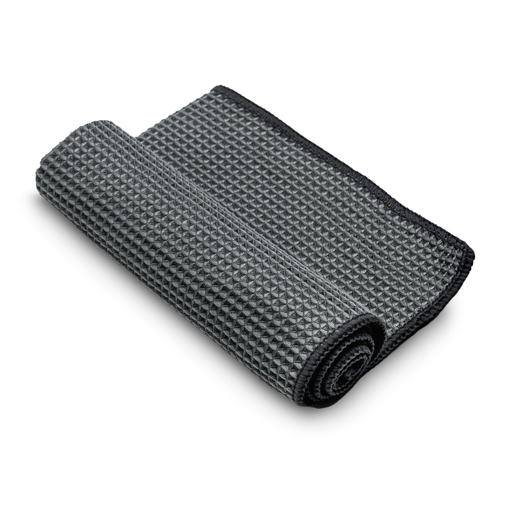 Cleantle Waffle Microfiber - šluostė stiklams - vaflinės struktūros šluostė - Cleantle šluostė