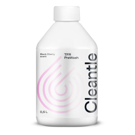 Cleantle TFR PreWash - purvo tirpiklis - Cleantle produkcija - dervų smalų paukščių išmatų vabzdžių valymo priemonė