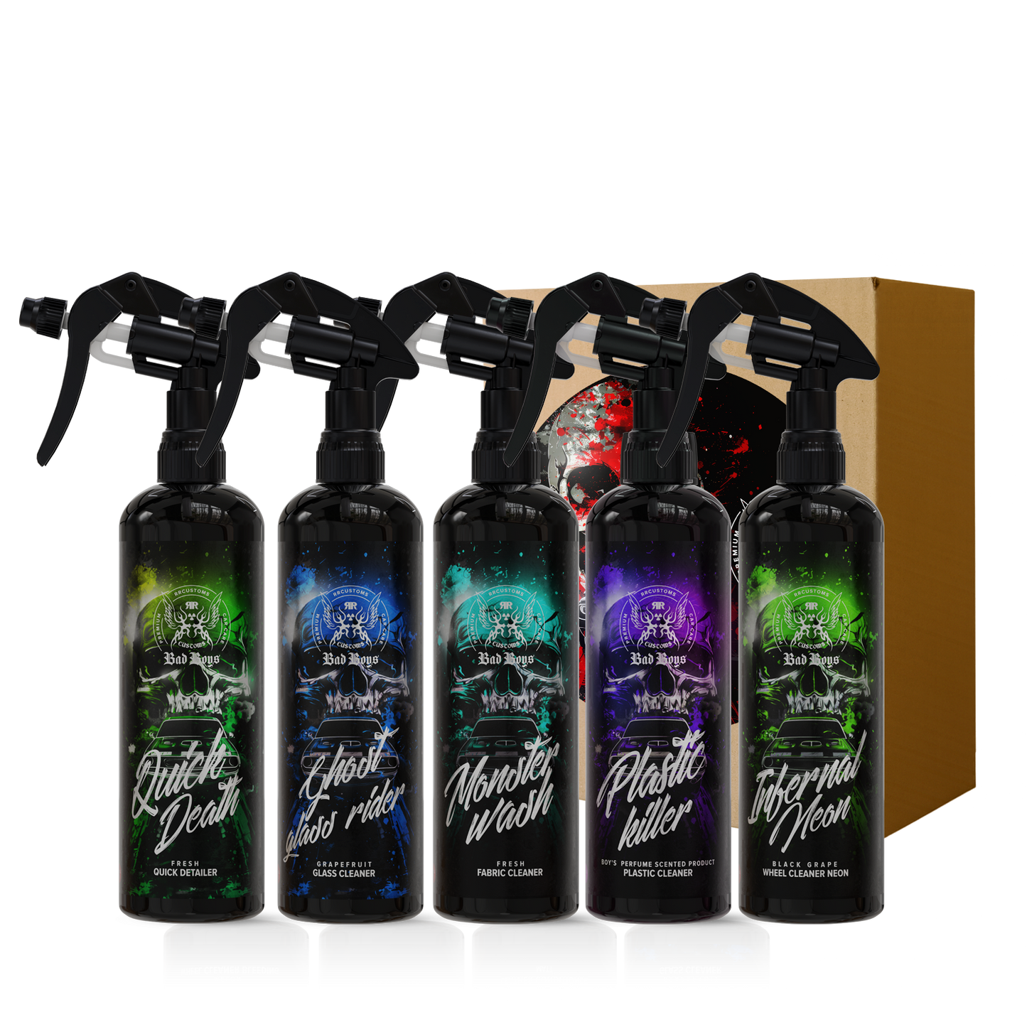 Bad Boys Limited automobilių priežiūros rinkinys #2