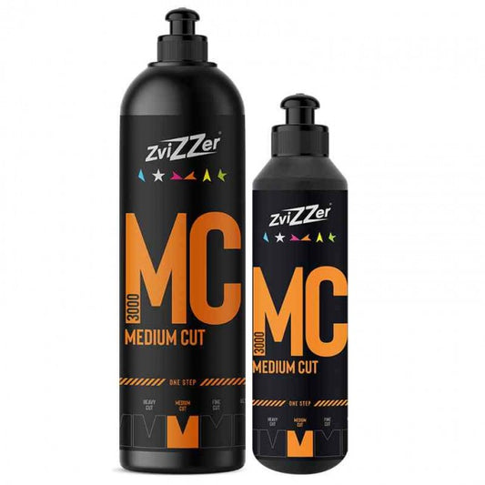ZviZZer MC3000 MEDIUM CUT - Poliravimo pasta - DG Detailing Garage Vilnius - detailingo prekes